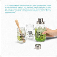 Combo de Caipirinha Hauskraft – 4 Peças