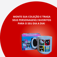 Caneca Mini Tina Cerâmica 100ml Hello Kitty And Friends Branco
