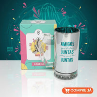 Caneca de Chopp Eletrostática Amigas – 450 ml