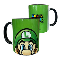 Caneca Pop Super Luigi Face em Cerâmica – 350 ml