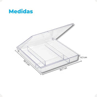 Porta-Talheres com Tampa de Cristal