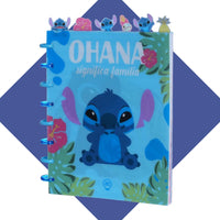 Caderno de Anotações com Divisória 21x16cm 100fls Stitch