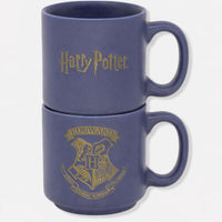 Caneca Mini Tina Cerâmica 100ml Brasão Hogwarts