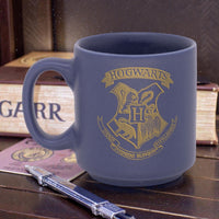Caneca Mini Tina Cerâmica 100ml Brasão Hogwarts