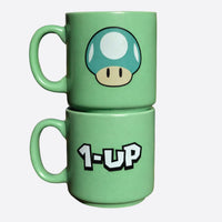 Caneca Mini Tina Cerâmica 100ml Up Super Mario