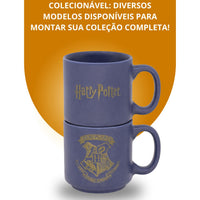 Caneca Mini Tina Cerâmica 100ml Brasão Hogwarts