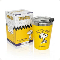 Copo de Viagem Snap com Tampa Snoopy Core – 300 ml