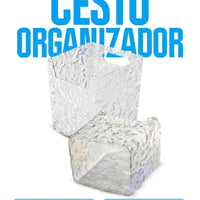 Organizador Multiuso em Acrílico Texturizado
