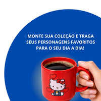 Caneca Mini Tina Cerâmica 100ml Hello Kitty