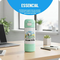 Garrafa Térmica Capsule com Canudo e Alça Snoopy – 450 ml