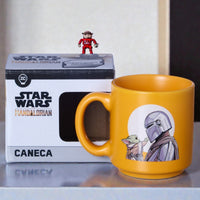 Caneca Mini Tina Cerâmica 100ml Mandalorian