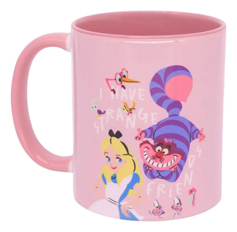 Caneca Pop Ceramica 350ml Alice In Wonderland