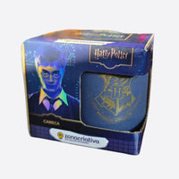 Caneca Mini Tina Cerâmica 100ml Brasão Hogwarts