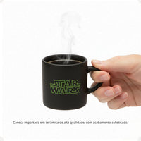 Caneca Mini Tina Darth Vader em Cerâmica – 100 ml