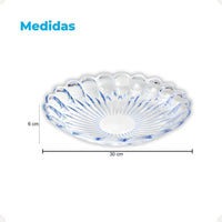 Centro de Mesa com Esferas de Cristal
