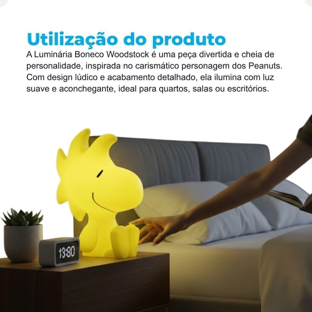 Luminária Woodstock Snoopy