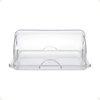 Porta-Pão Cristal com Tampa Basculante