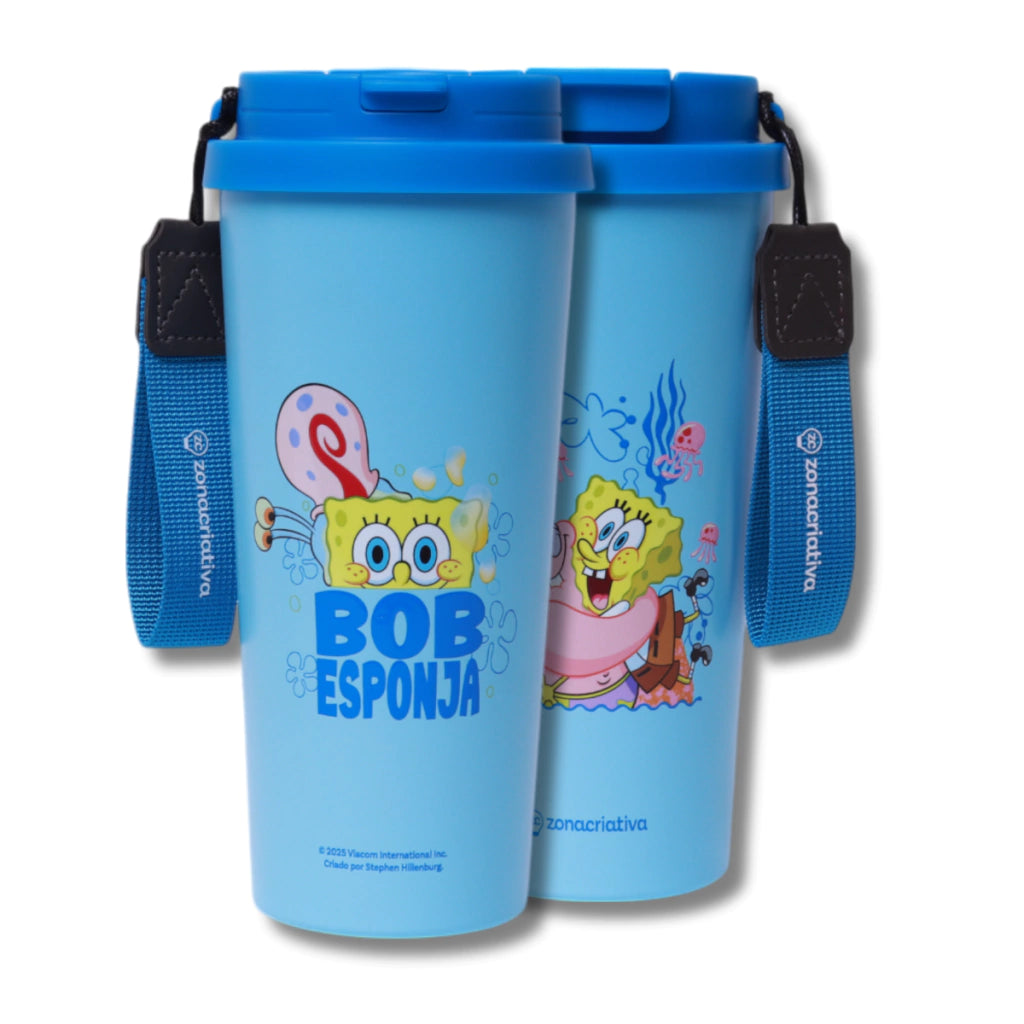 Copo Térmico Baker Bob Esponja – 500 ml