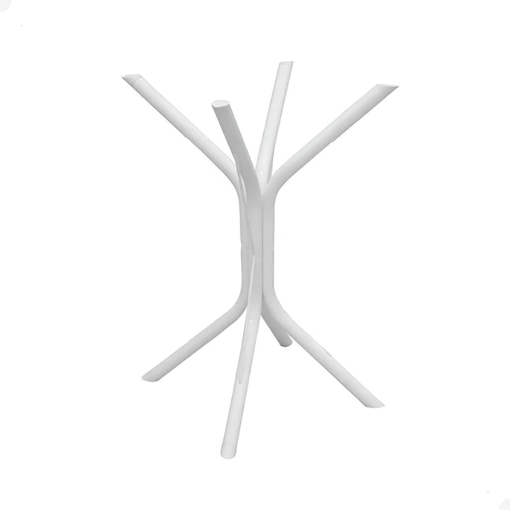 Base para Mesa em Metal com 4 Apoios – Ideal para Tampos de Vidro, Mármore ou Madeira
