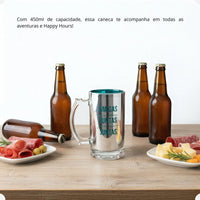 Caneca de Chopp Eletrostática Amigas – 450 ml