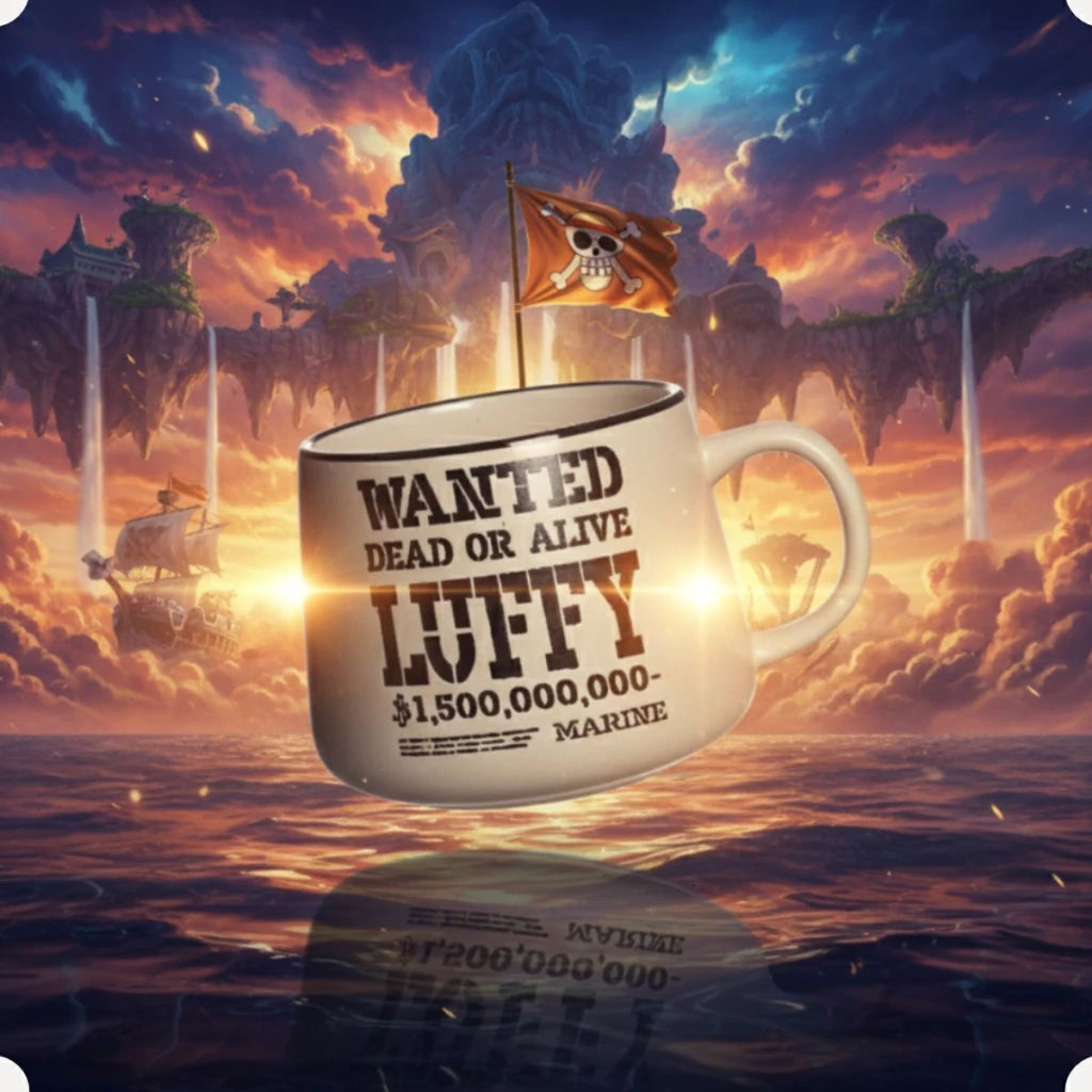Caneca Moma Cerâmica 500ml Luffy