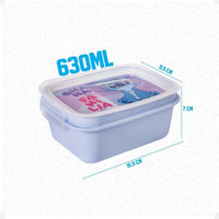 Marmita Hermética Stitch Ohana com Trava – 630 ml