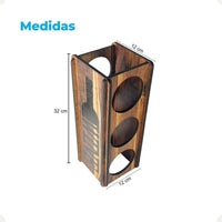 Adega para 3 Garrafas em MDF
