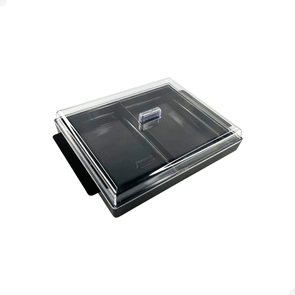 Porta-Frios Duplo com Tampa- Preto