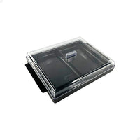 Porta-Frios Duplo com Tampa- Preto