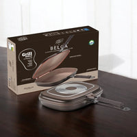 Grill Duplo Belga MTA com Revestimento Ceramic Antiaderente