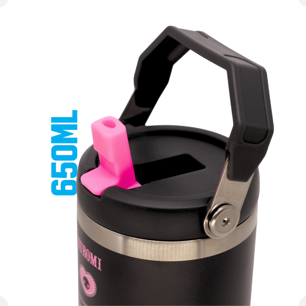 Copo Térmico Tumbler Hanger Kuromi – 650 ml