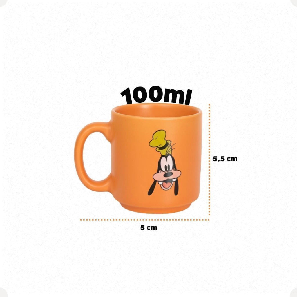 Caneca Mini Tina Pateta em Cerâmica – 100 ml