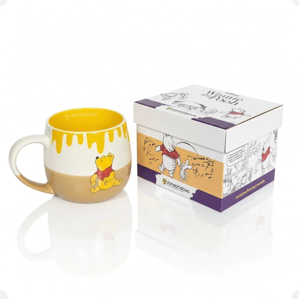 Caneca Maggie Winnie the Pooh em Cerâmica – 400 ml