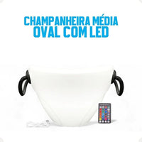 Champanheira LED RGB sem Fio – Tamanho M