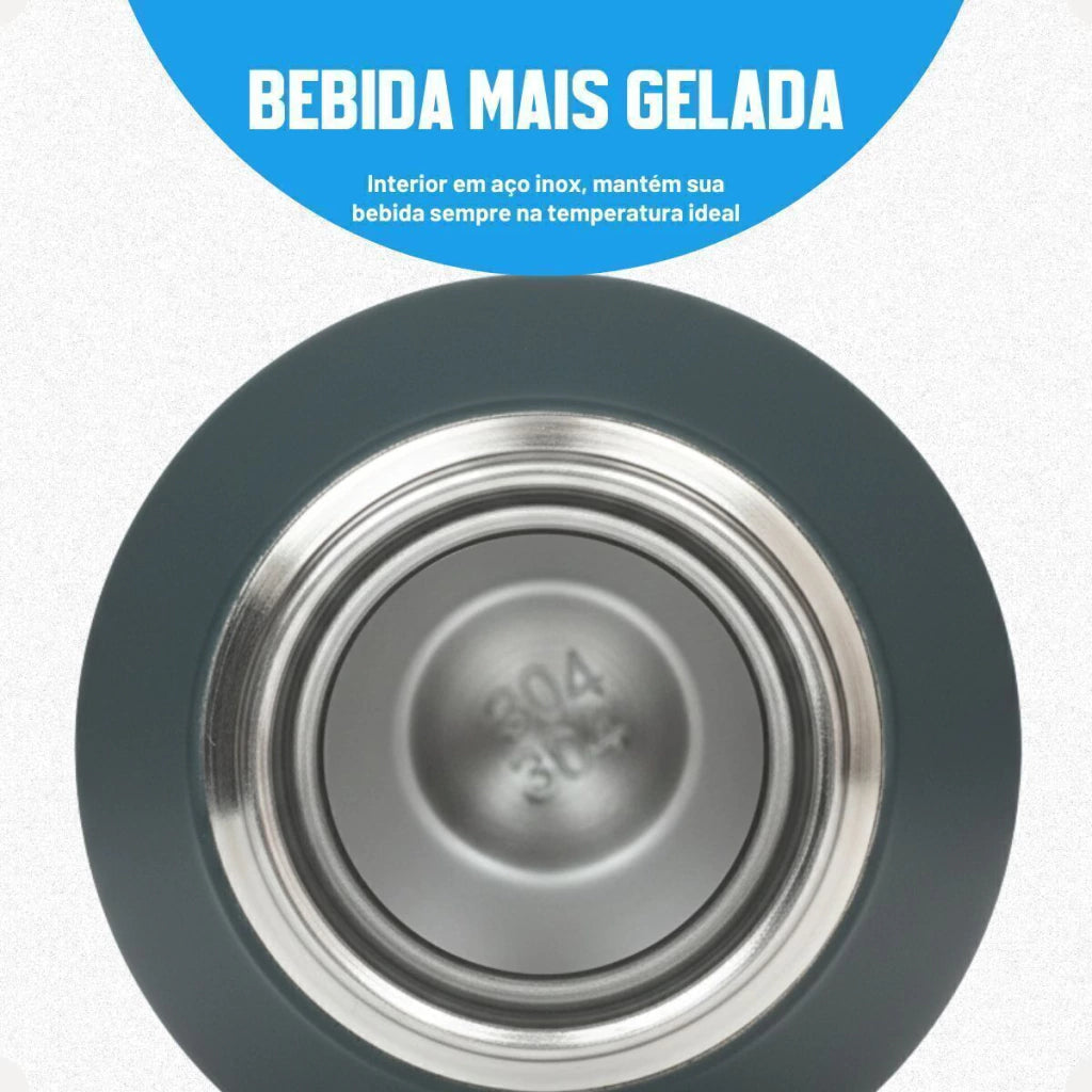 Garrafa Térmica Funny Kuromi – 500 ml