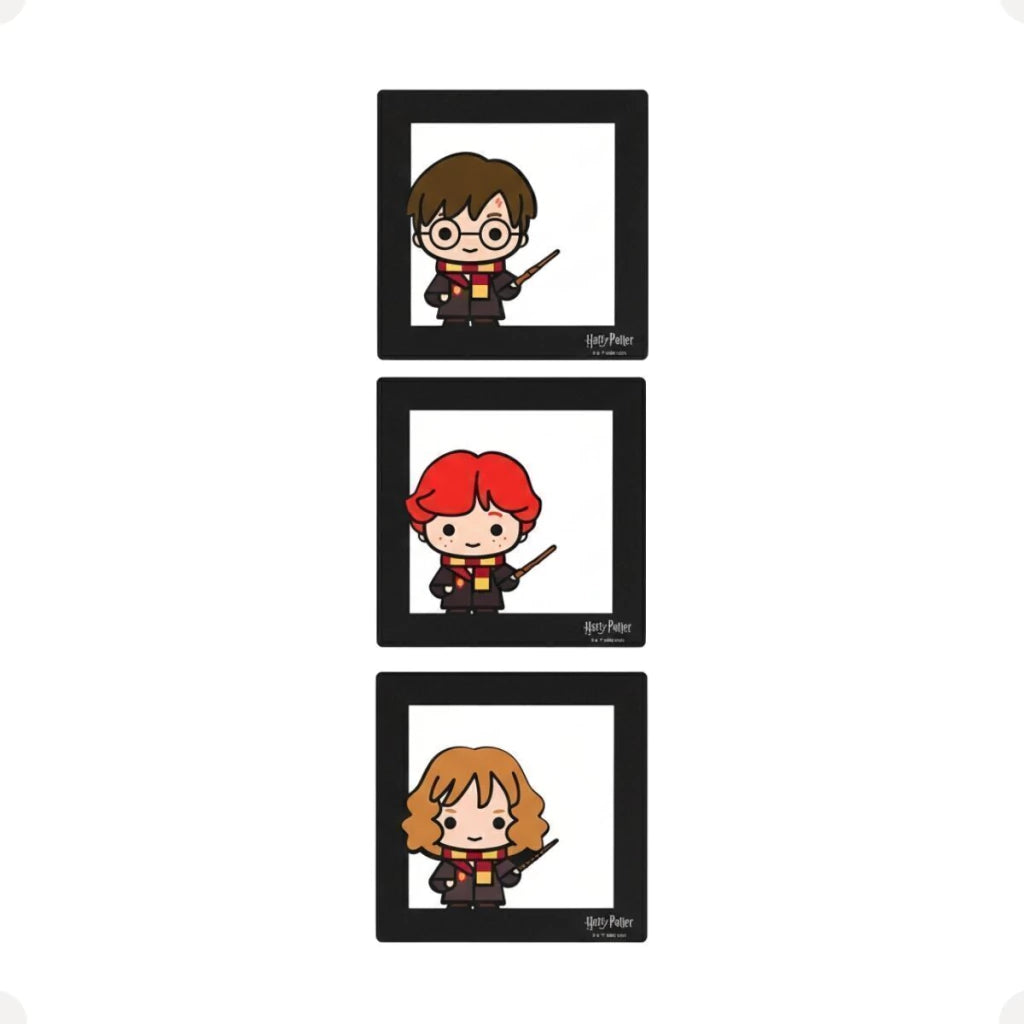 Conjunto de Quadros Harry Potter Pop Collection – 3 Peças