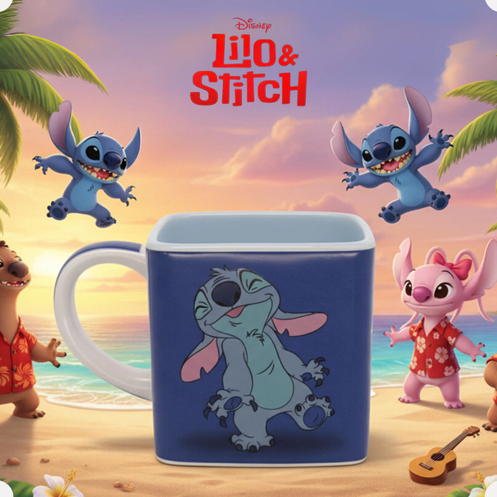 Caneca Cubo Stitch Voodoo Angel – 300 ml