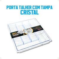 Porta-Talheres Keita com Tampa