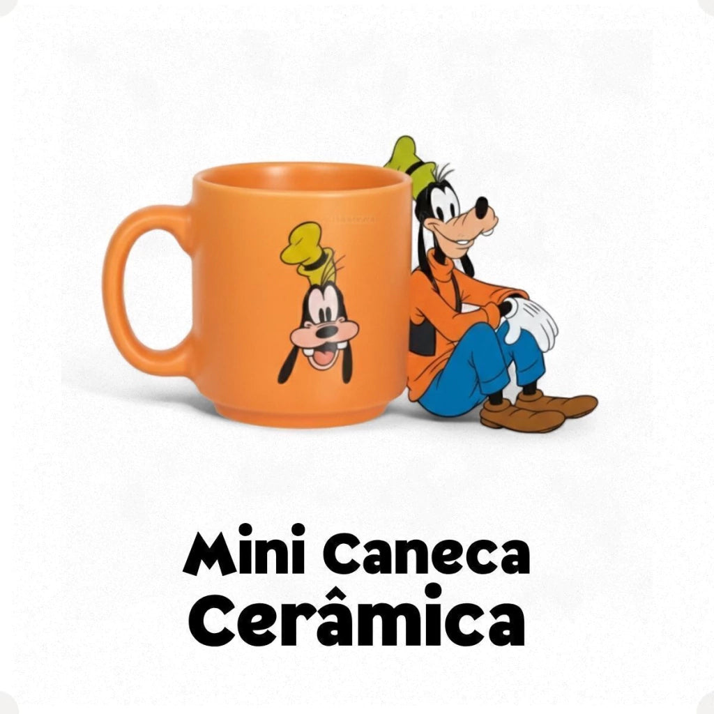 Caneca Mini Tina Pateta em Cerâmica – 100 ml
