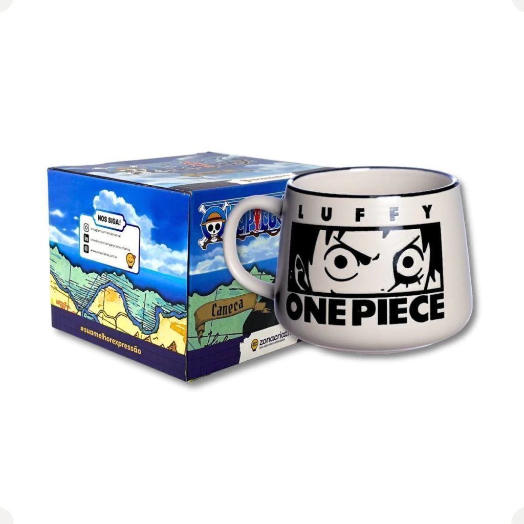 Caneca Moma Cerâmica 500ml Luffy