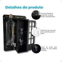 Pingômetro em Formato de Cabine em MDF