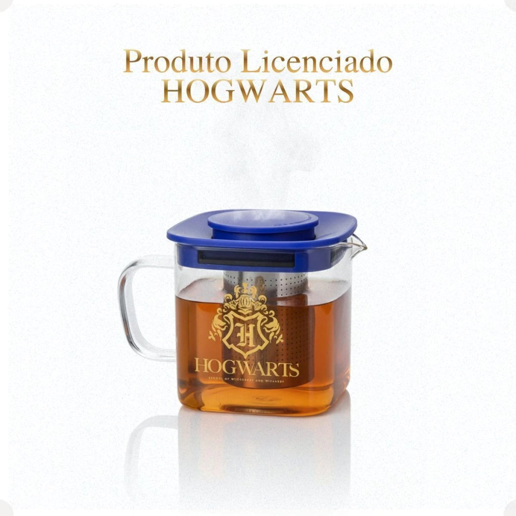 Chaleira com Infusor Hogwarts Harry Potter – 730 ml