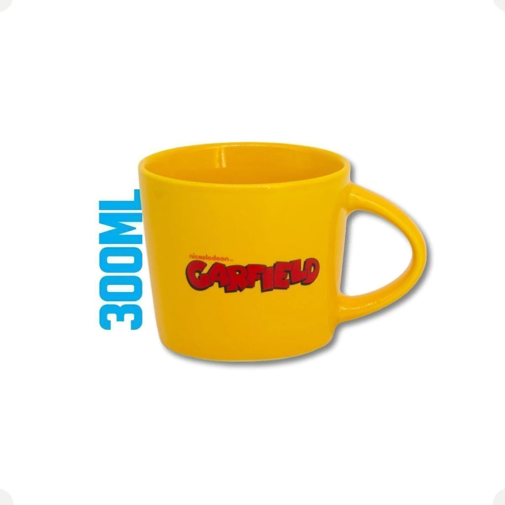 Conjunto Breakfast Garfield em Cerâmica com Caneca, Bowl e Prato