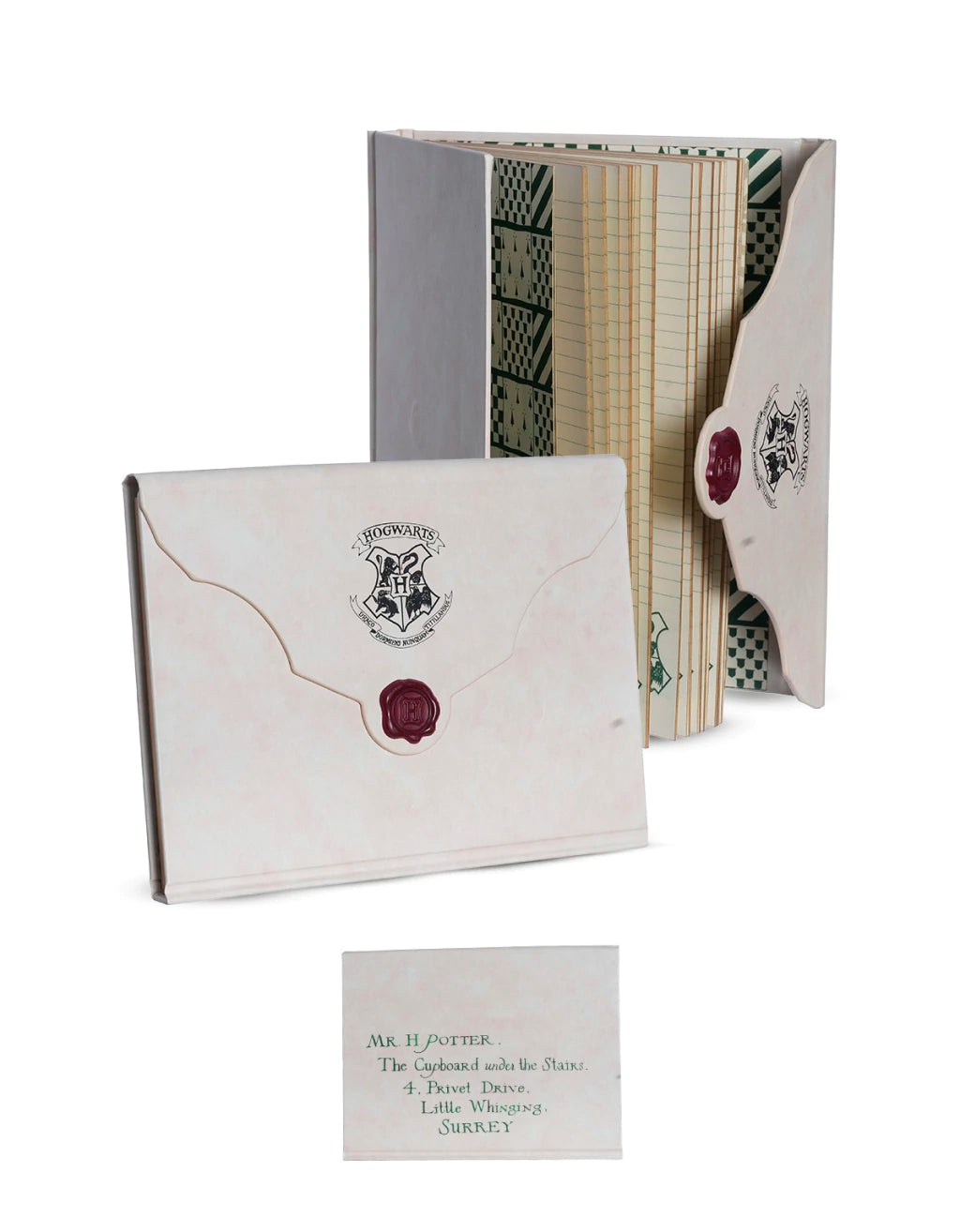 Caderno de Anotações Carta Hogwarts – 20 x 15 cm