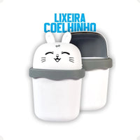 Lixeira com Tampa Basculante Coelho – 15 L