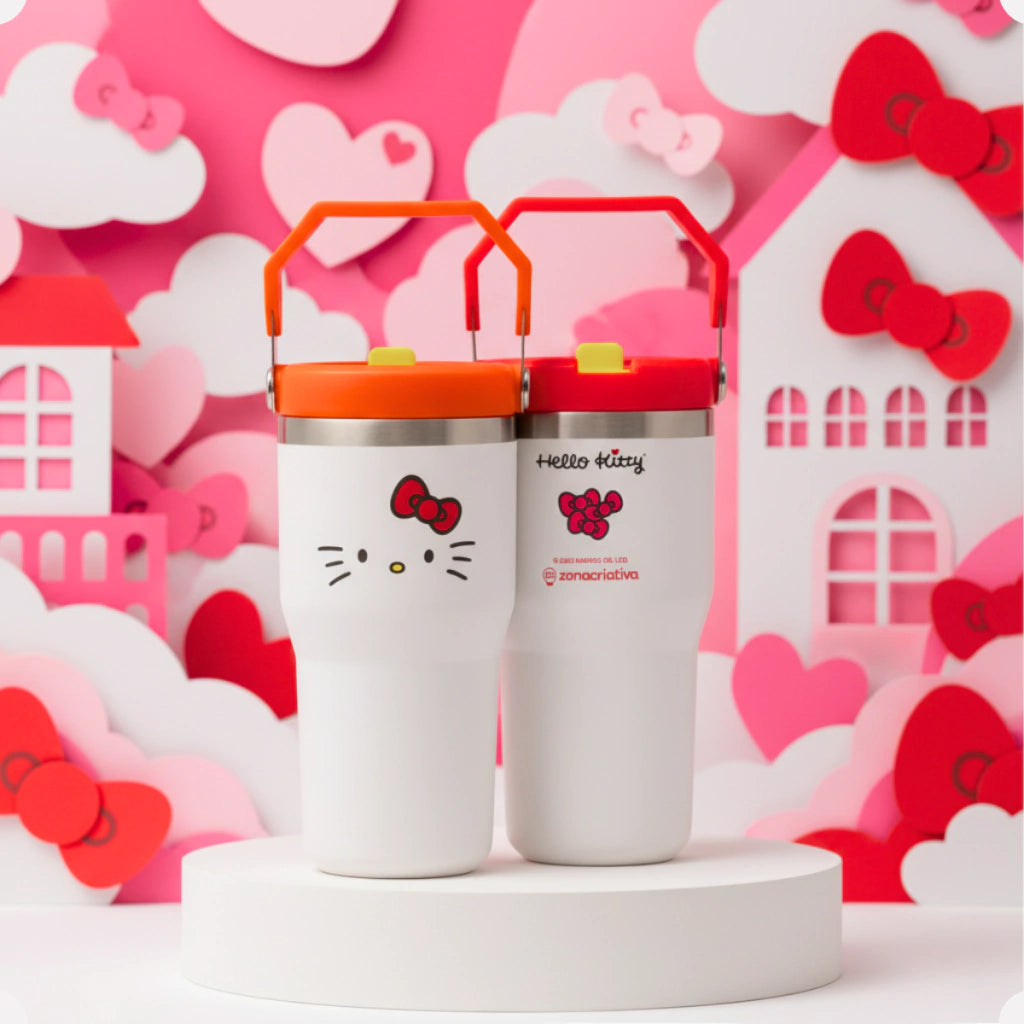 Copo Térmico Tumbler Hanger Hello Kitty – 650 ml