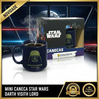 Caneca Mini Tina Darth Vader em Cerâmica – 100 ml