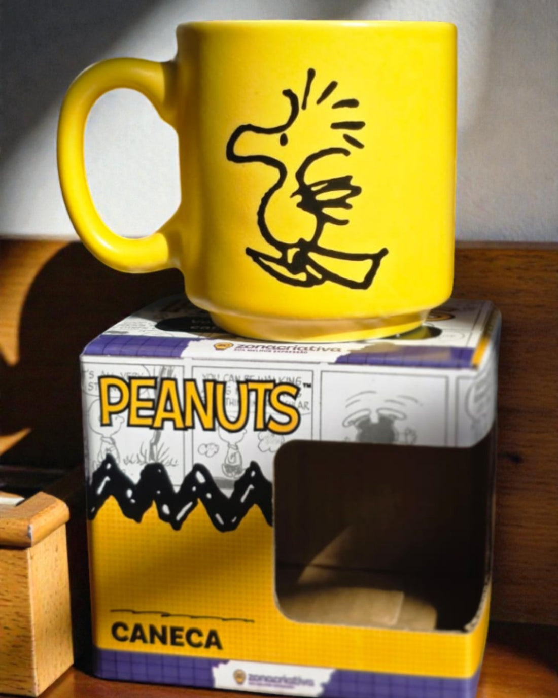 Caneca Mini Tina Cerâmica 100ml Woodstock
