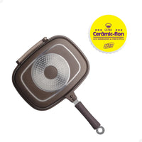Grill Duplo Belga MTA com Revestimento Ceramic Antiaderente