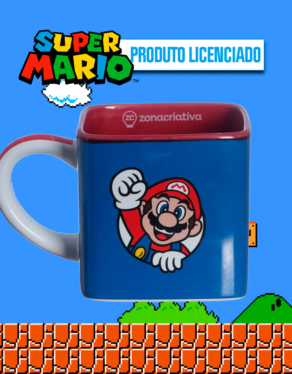 Caneca Cubo Super Mario – 300 ml